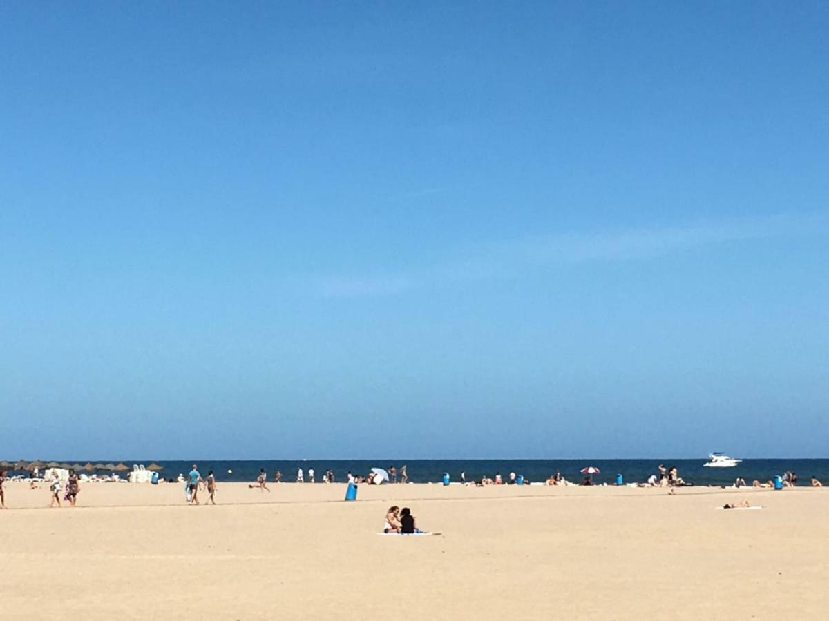 Apartamento Piso en la playa Valencia Exterior foto